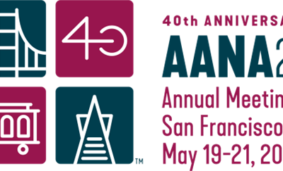 AANA 22 Annual meeting San Francisco 19th – 21th May